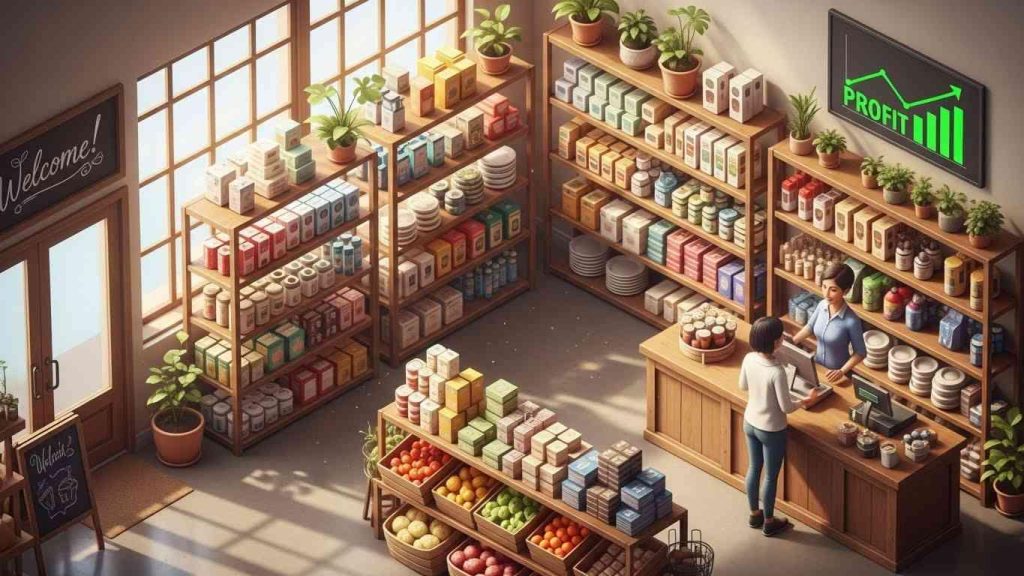 prodazhi v roznicu tovarov s pribylyu 2